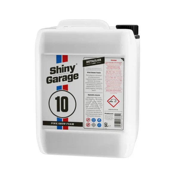 Shiny Garage Pink Foam piana aktywna 5L