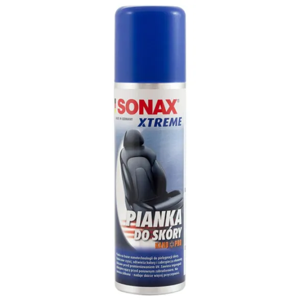 Sonax Xtreme Nano Pro pianka do czyszczenia skóry 250ml
