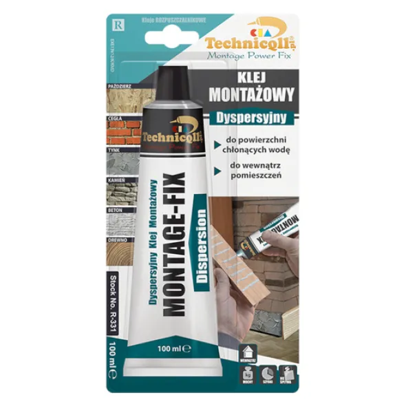 Technicqll Klej Montażowy Dyspersyjny 100ml R-331