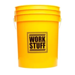 Żółte wiadro do mycia auta Work Stuff 20L