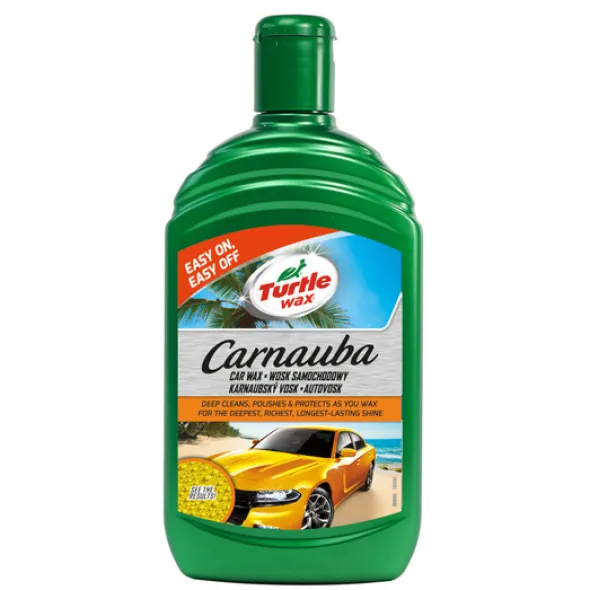 Turtle Wax Carnauba Car Wax - wosk samochodowy w mleczku 500ml