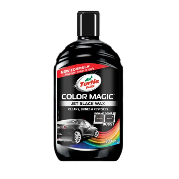Turtle Wax Color Magic Jet Black wosk koloryzujący Czarny 500ml