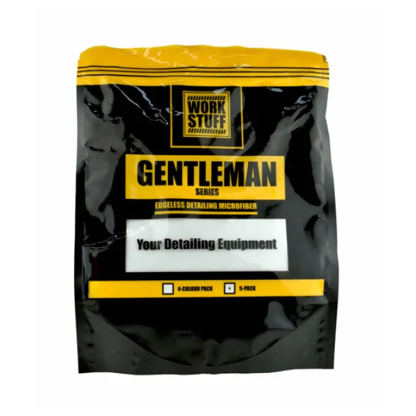 WORK STUFF Gentleman Basic Grey 5-Pack - zestaw mikrofibr