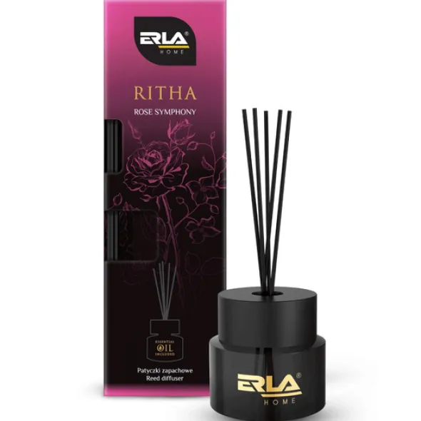 Zapach K2 Erla Ritha patyczki zapachowe - Rose Symphony 100ml