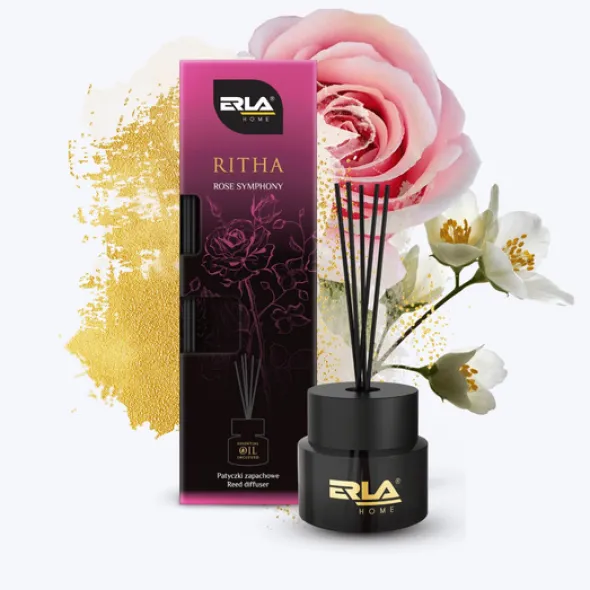 Zapach K2 Erla Ritha patyczki zapachowe - Rose Symphony 100ml