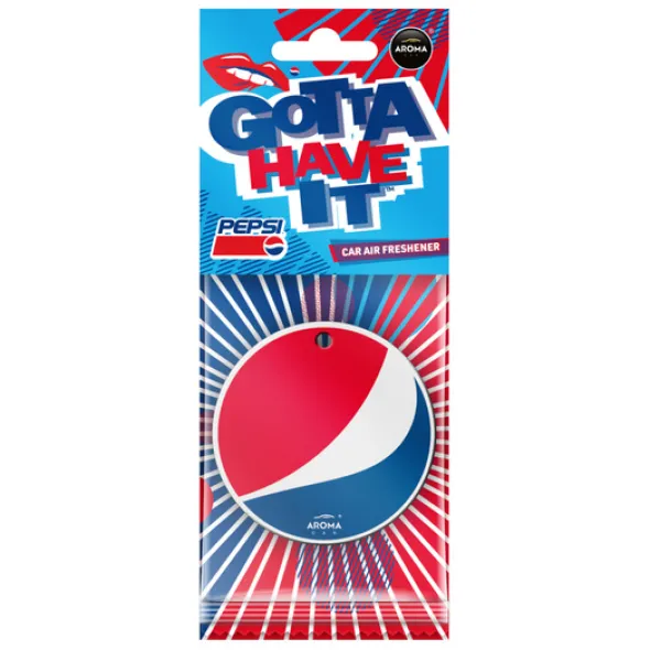 Zawieszka AROMA CAR Cellulose Pepsi CAN Sparkling * zawieszka podkładka