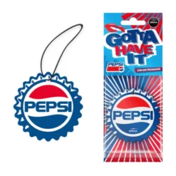 Zawieszka AROMA CAR Cellulose Pepsi GLOBE Sparkling * zawieszka kapsel