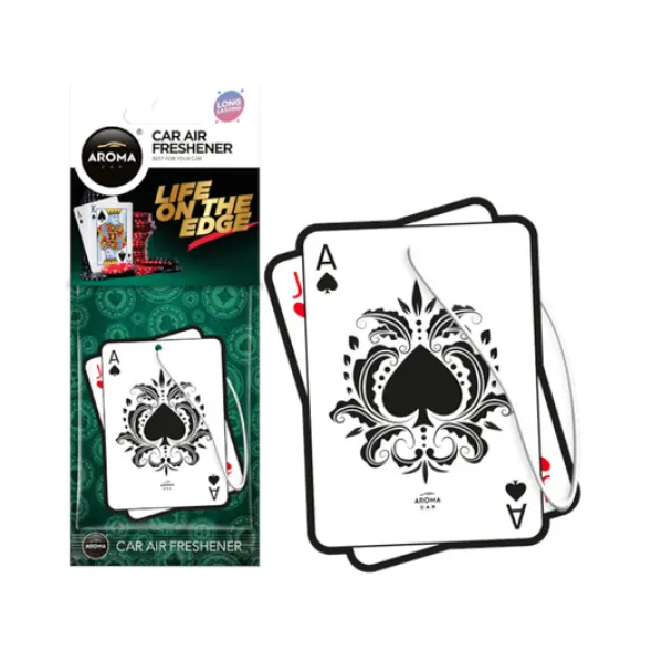 Zawieszka AROMA CAR Cellulose BLACK JACK