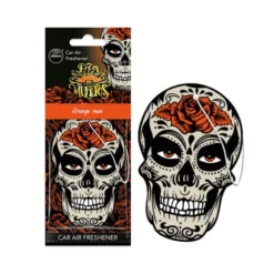 Zawieszka AROMA CAR Muertos ORANGE MAN SKULL
