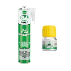 Zestaw: Boll klej do szyb samochodowych 310ml + podkład gruntujący 15ml