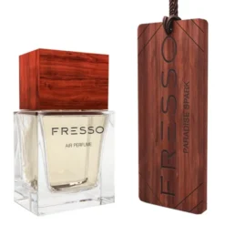 Zestaw: Fresso Perfumy samochodowe Paradise Spark 50ml+ Zawieszka