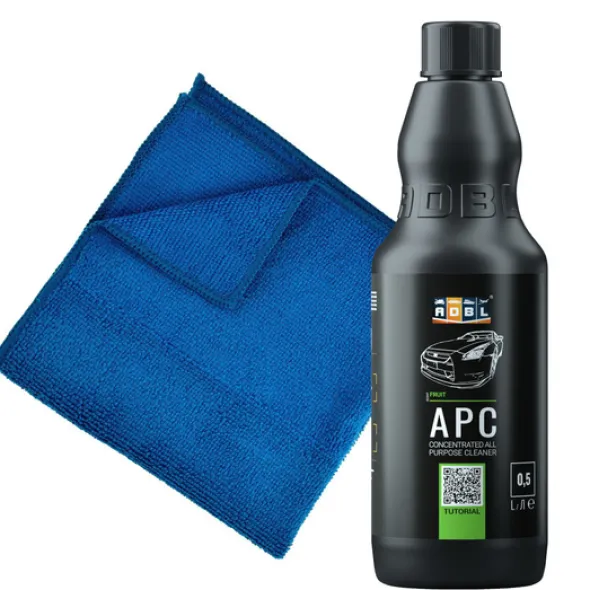 Zestaw: Płyn APC ADBL 500ml + mikrofibra
