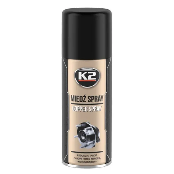 Zestaw smarów K2: Cooper PTFE, Dry Lubricant oraz White Grease