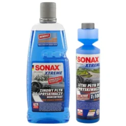 Zestaw: SONAX Xtreme zimowy koncentrat płynu 1L + letni koncentrat 250ml