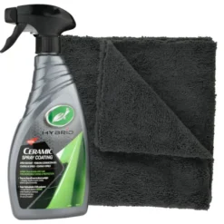 Zestaw:Turtle Wax Hybrid Solutions Ceramic Wax Coating 500ml+ mikrofibra bezszwowa