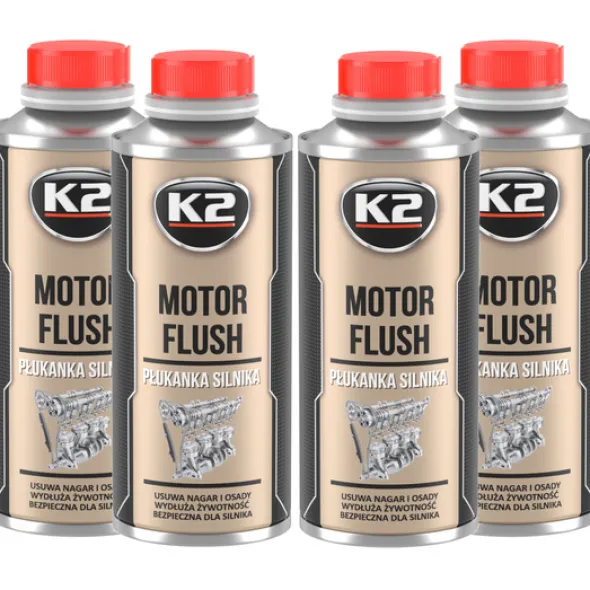 Zestaw : 4x Płukacz silnika K2 Motor Flush 250ml